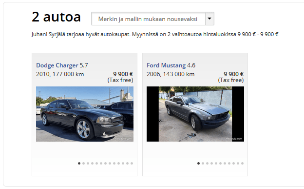 jenkkiauto-myynnissa